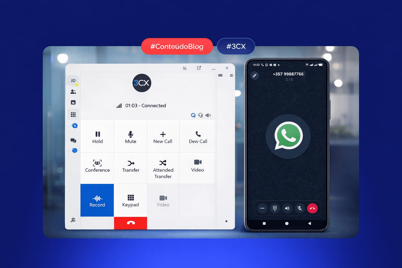 WhatsApp SIP Calling: How to Receive WhatsApp Calls on 3CX
